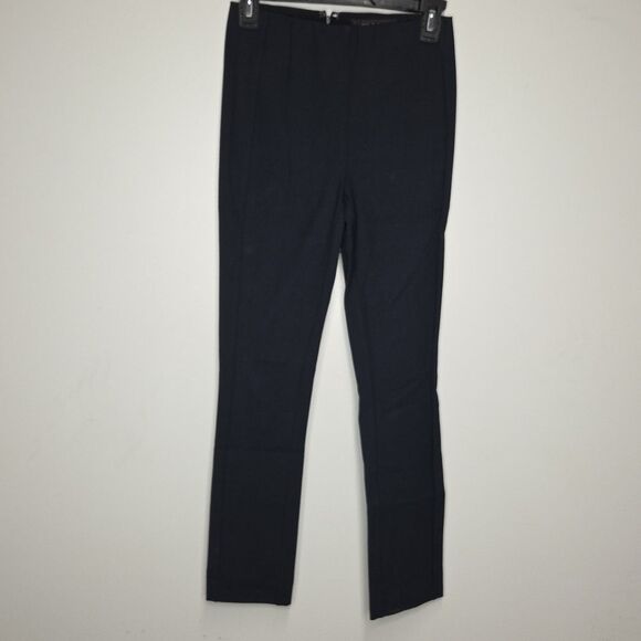 Rag & Bone Women's Navy Pants Size 0 Pleated Slim Fit - Style 108879 EUC - Picture 1 of 5